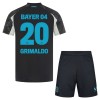 Conjunto (Camiseta+Pantalón Corto) Bayer 04 Leverkusen Alejandro Grimaldo 20 Tercera Equipación 2024-25 - Niño